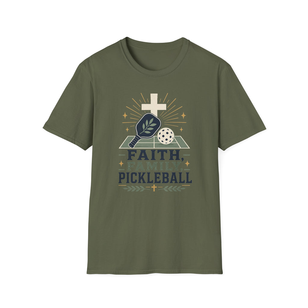 Faith Family Pickleball T-Shirt