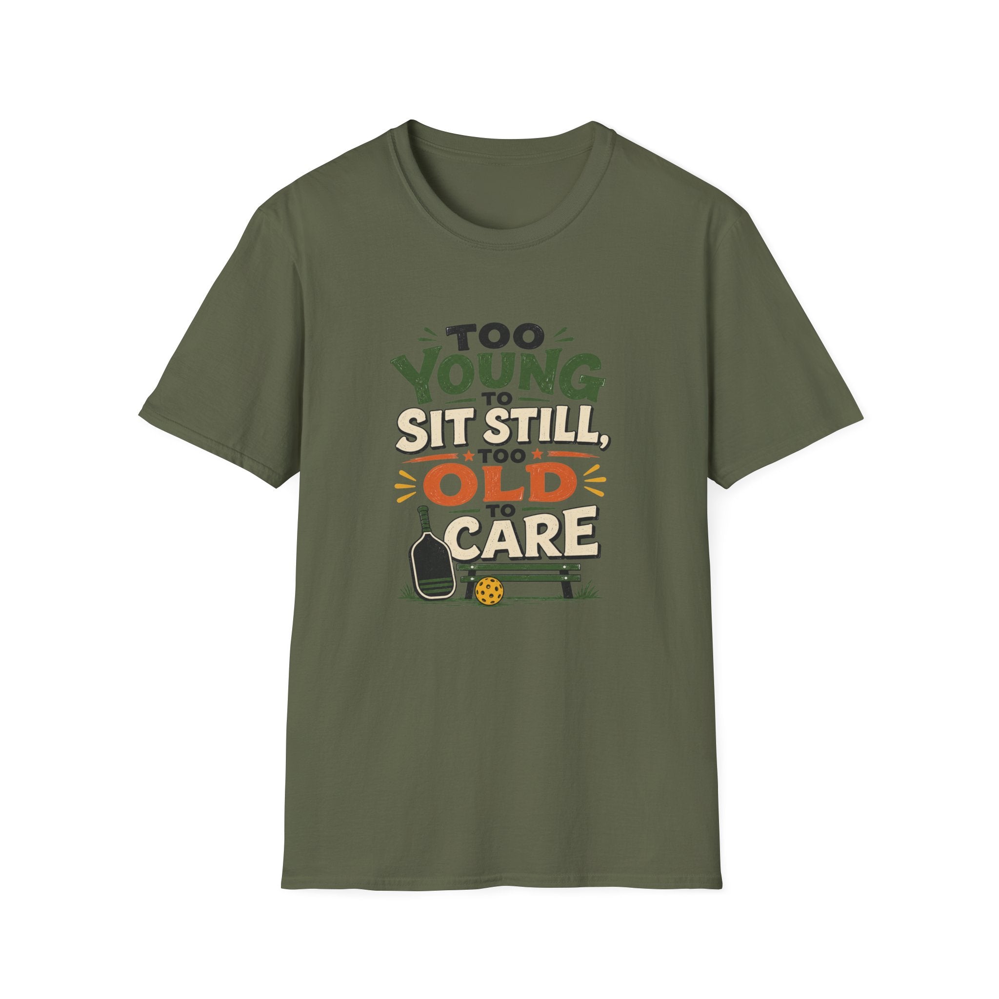 Too Old to Care T-Shirt