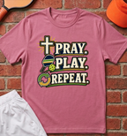 Pray. Play. Repeat. T-Shirt
