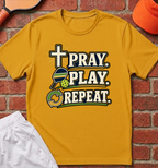 Pray. Play. Repeat. T-Shirt