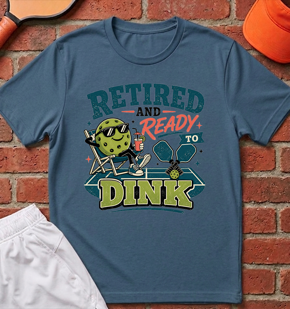 Retired Ready to Dink T-Shirt